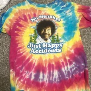 Bob Ross Tie Dye Shirt